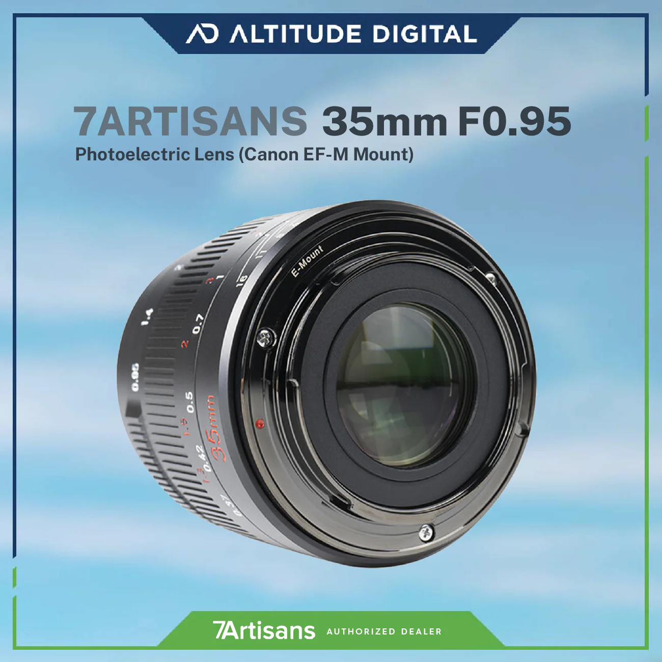7Artisans 35mm F0.95 APS-C Mirrorless Lens - Image 6