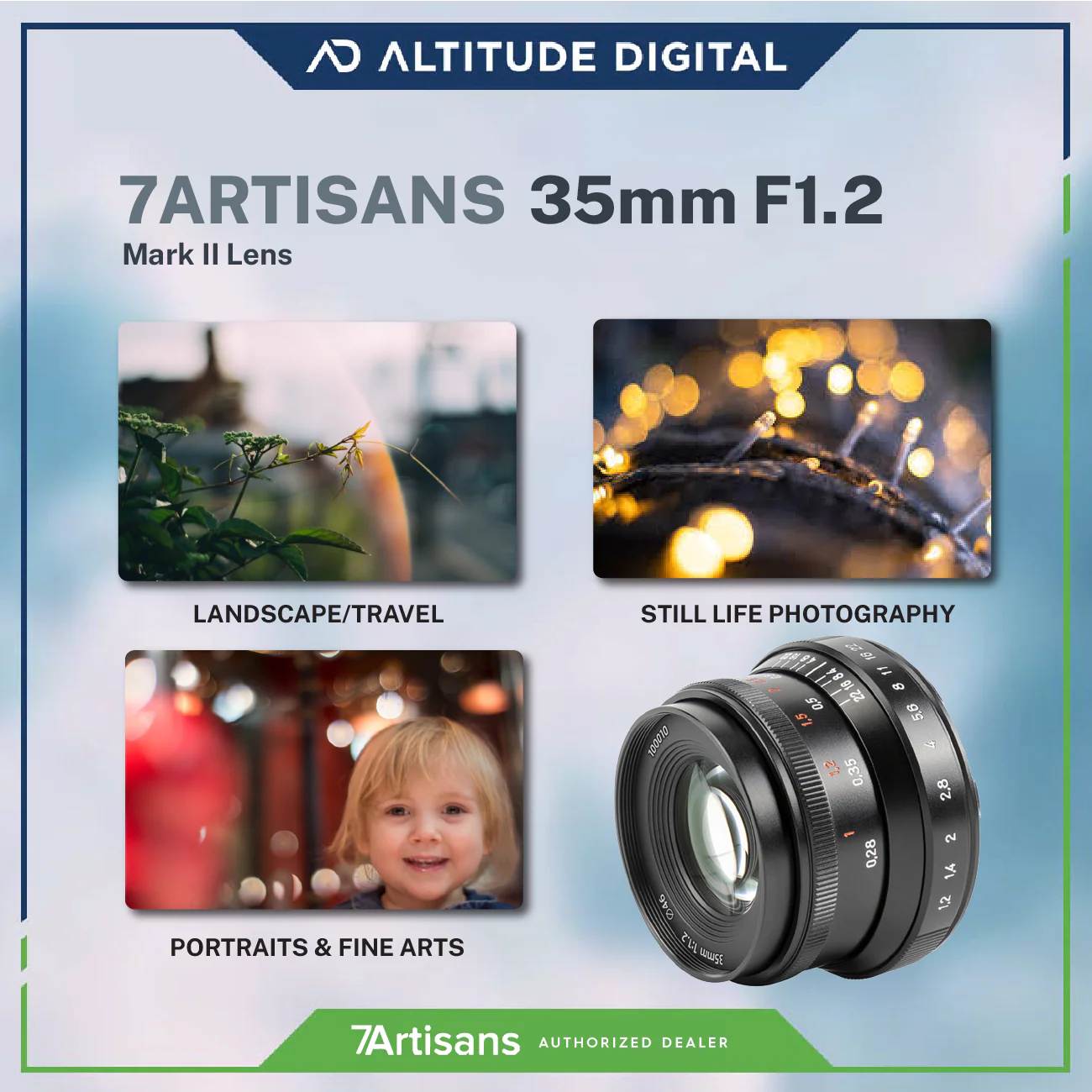7Artisans 35mm F1.2 Mark II APS-C Manual Fixed Lens - Image 4