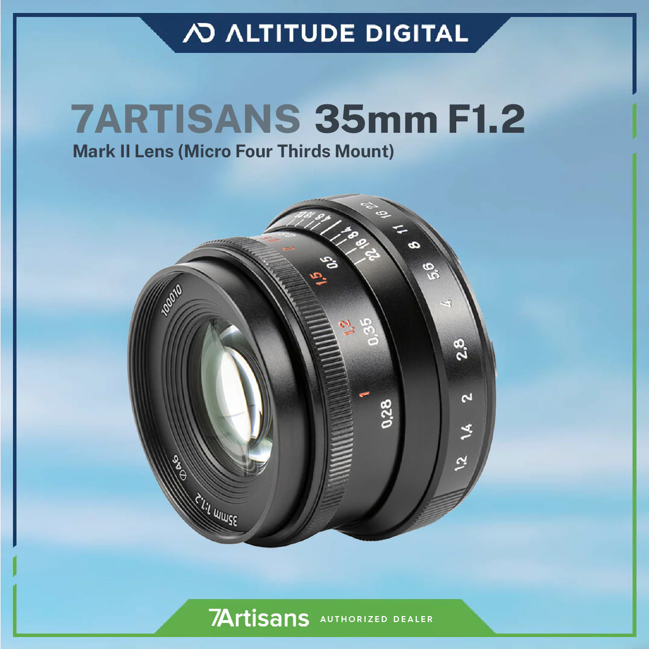 7Artisans 35mm F1.2 Mark II APS-C Manual Fixed Lens - Image 7