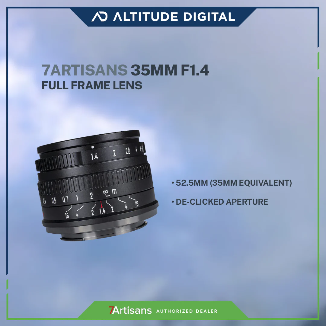 7Artisans 35mm f1.4 Full Frame Lens - Image 3