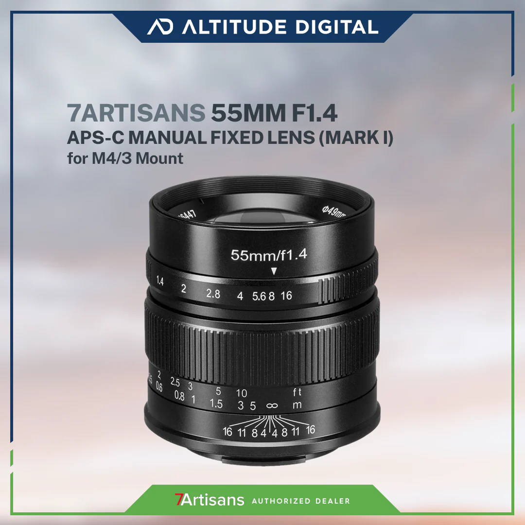 7Artisans 55mm F1.4 Photoelectric Prime Manual Fixed Lens Mark I - Image 5