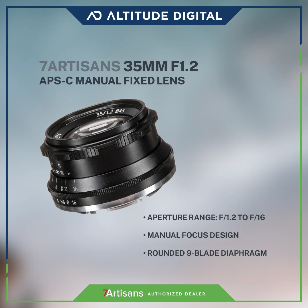 7Artisans Photoelectric 35mm F1.2 Mark I APS-C Manual Fixed Lens - Image 3