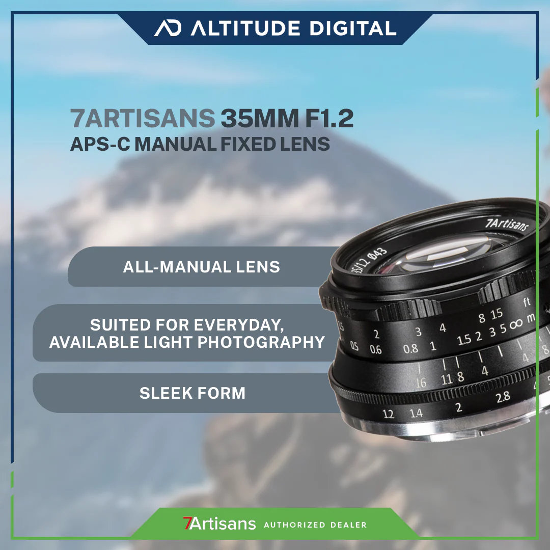 7Artisans Photoelectric 35mm F1.2 Mark I APS-C Manual Fixed Lens - Image 5
