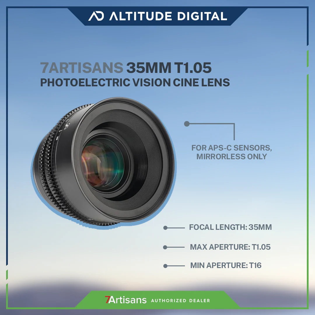 7artisans Photoelectric 35mm T1.05 Vision Cine Lens - Image 4