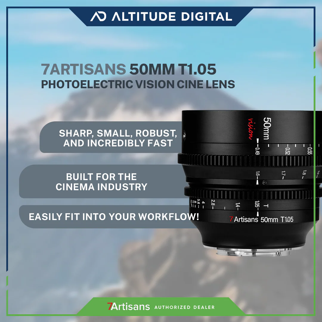 7artisans Photoelectric 50mm T1.05 Vision Cine Lens - Image 6