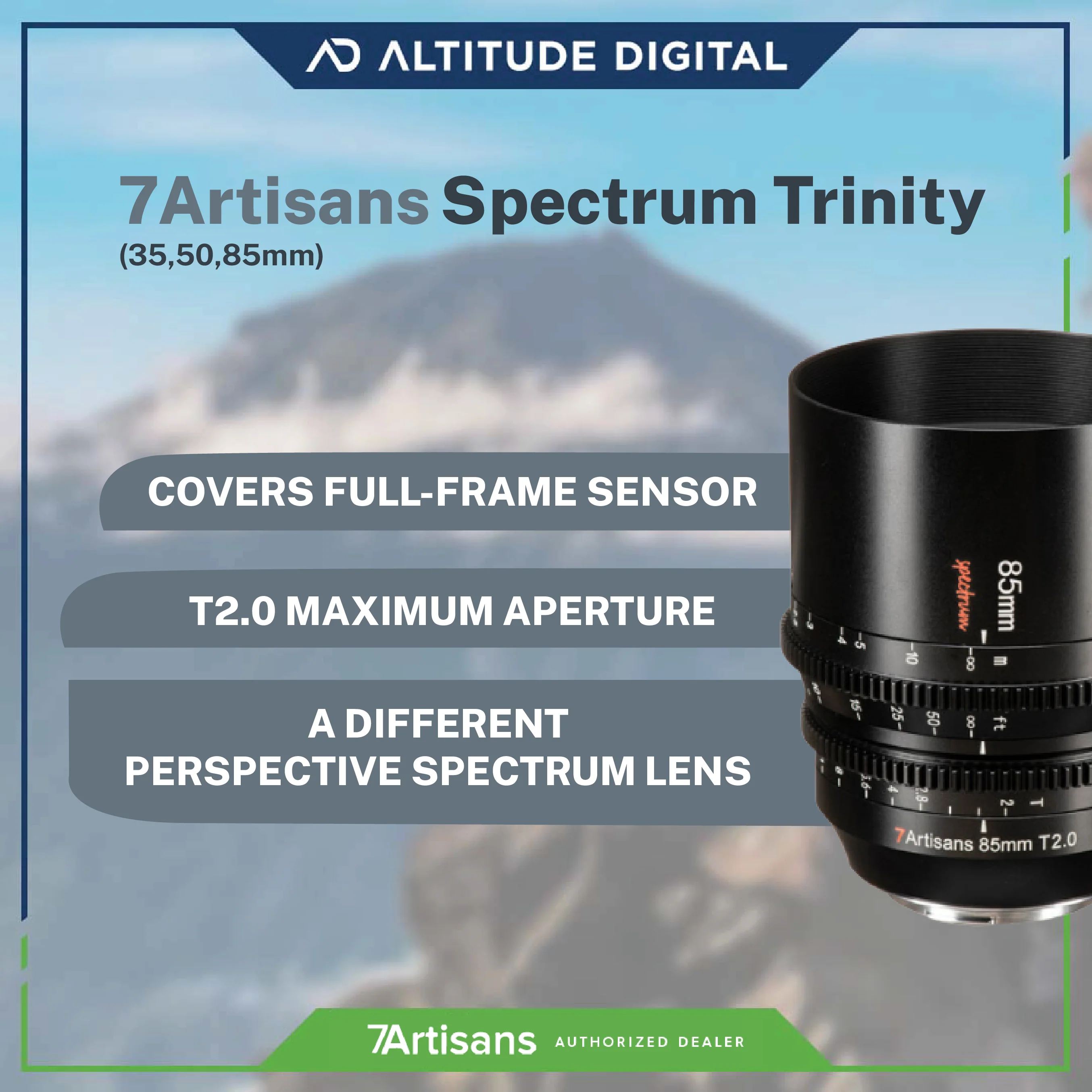 7Artisans Spectrum Trinity (35,50,85mm) - Image 4