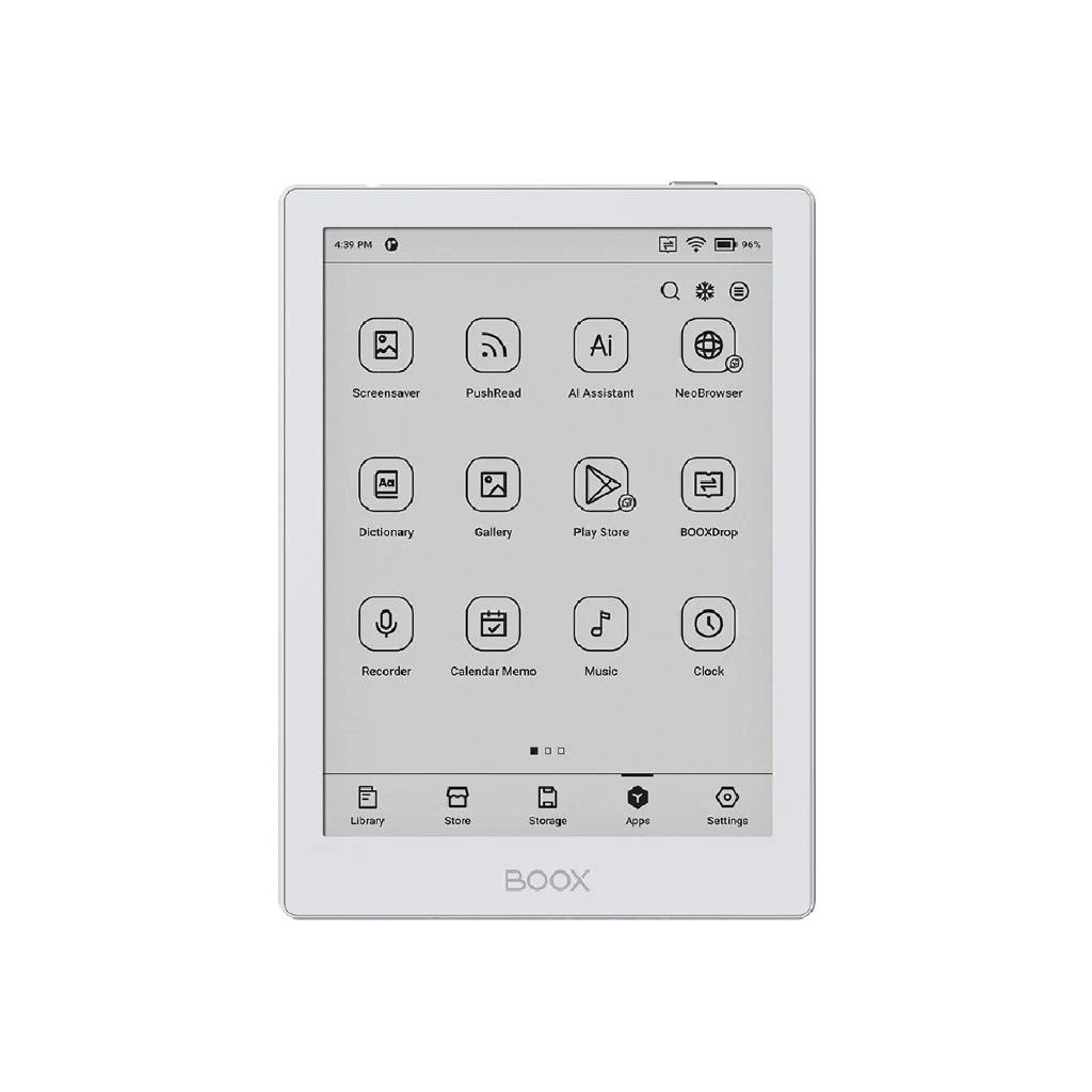 BOOX Go 6 E-ink Device Tablet White - Image 3