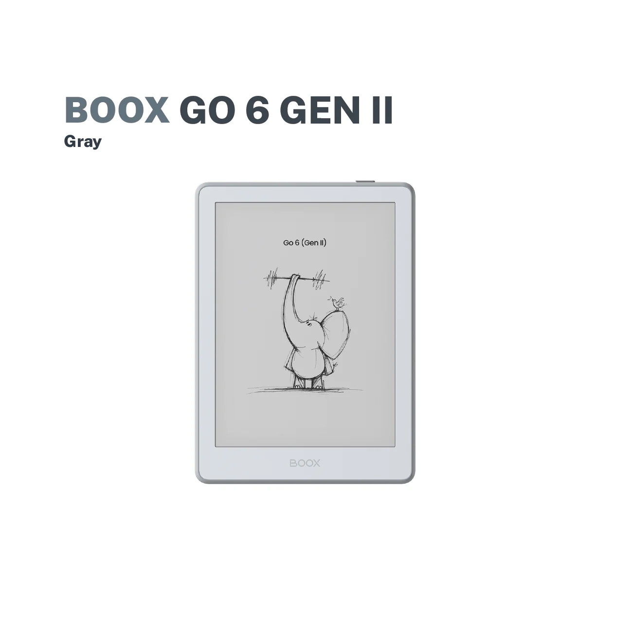 BOOX Go 6 (Gen II) E-ink Device Tablet