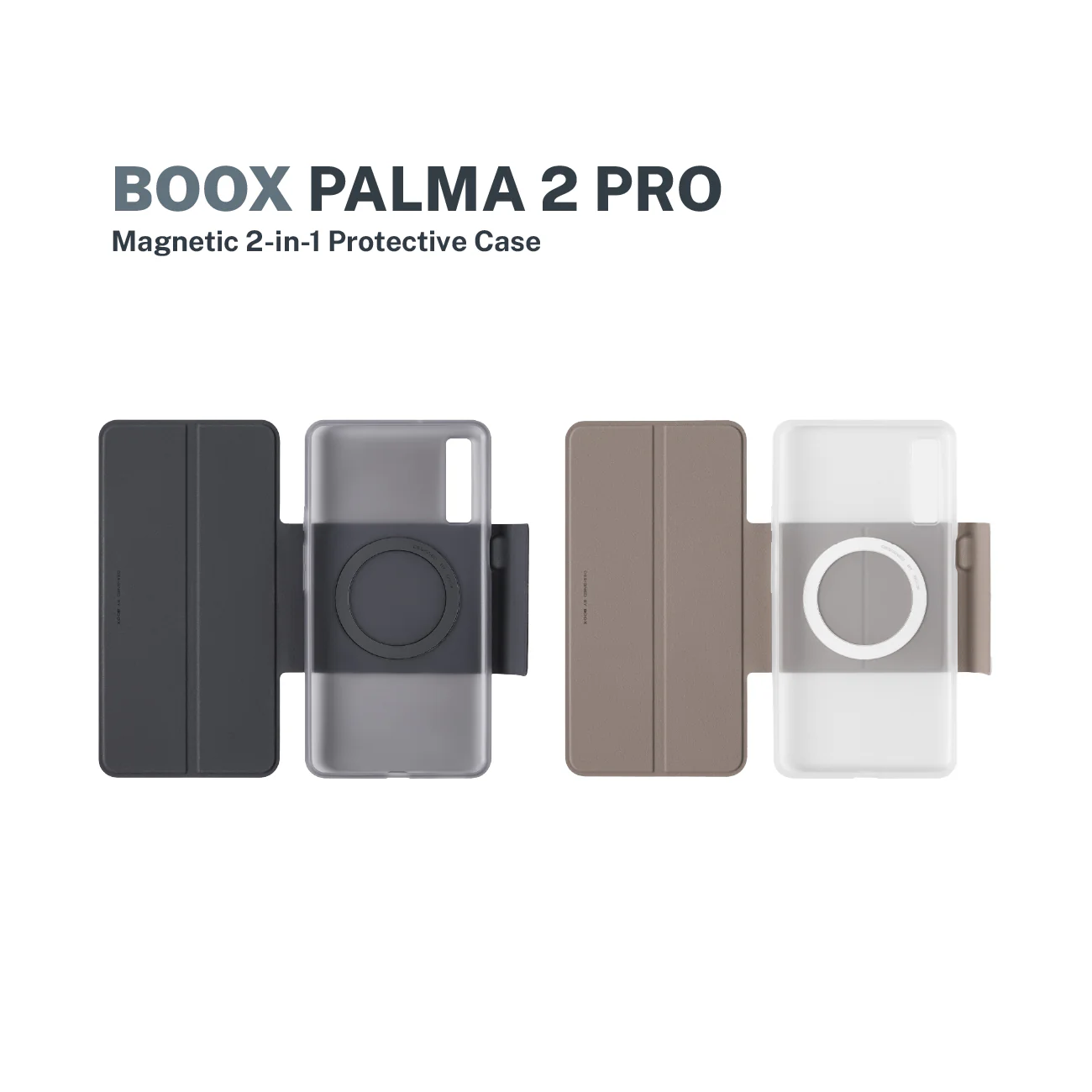BOOX Magnetic 2-in-1 Protective Case for Palma 2 Pro Sand - Image 5