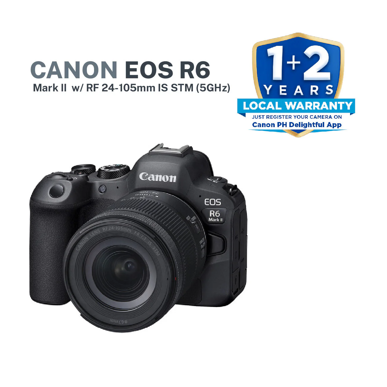 Canon EOS R6 Mark II RF24-105mm IS STM (5GHz)