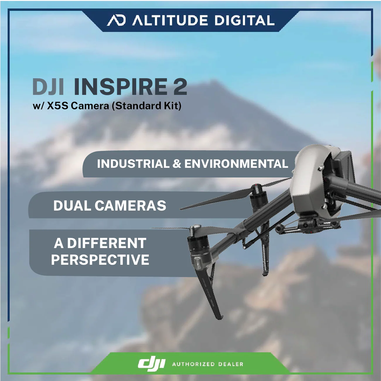 DJI Inspire 2 X5S Camera (Standard Kit) - Image 9