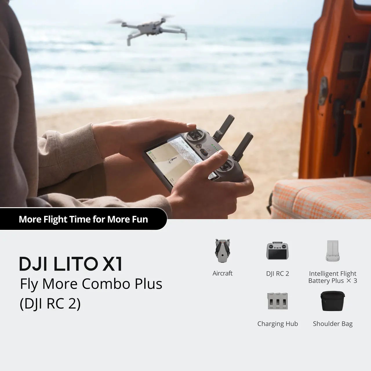 DJI Lito X1 Beginner-Friendly Premium Camera Drone - Image 14