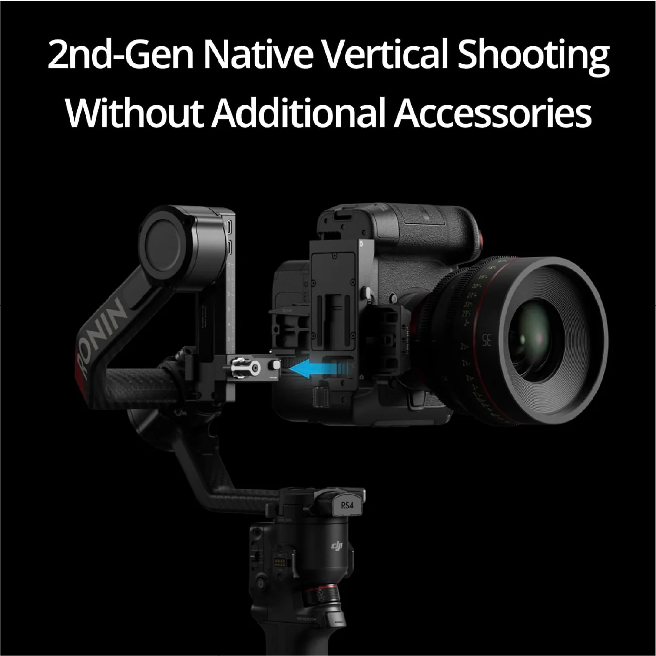 DJI RS 4 Pro Camera Gimbal Stabilizer - Image 7