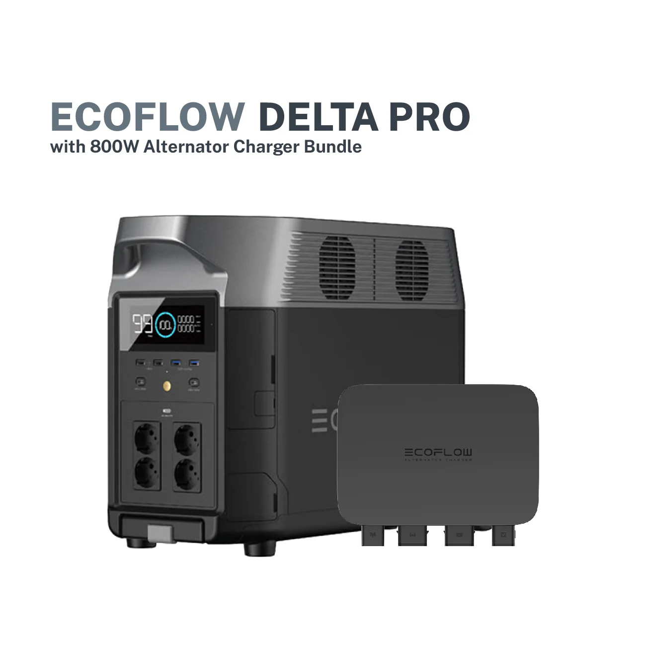 EcoFlow 800W Car Alternator Charger (w/ Delta Powerstation Bundle) - Image 4
