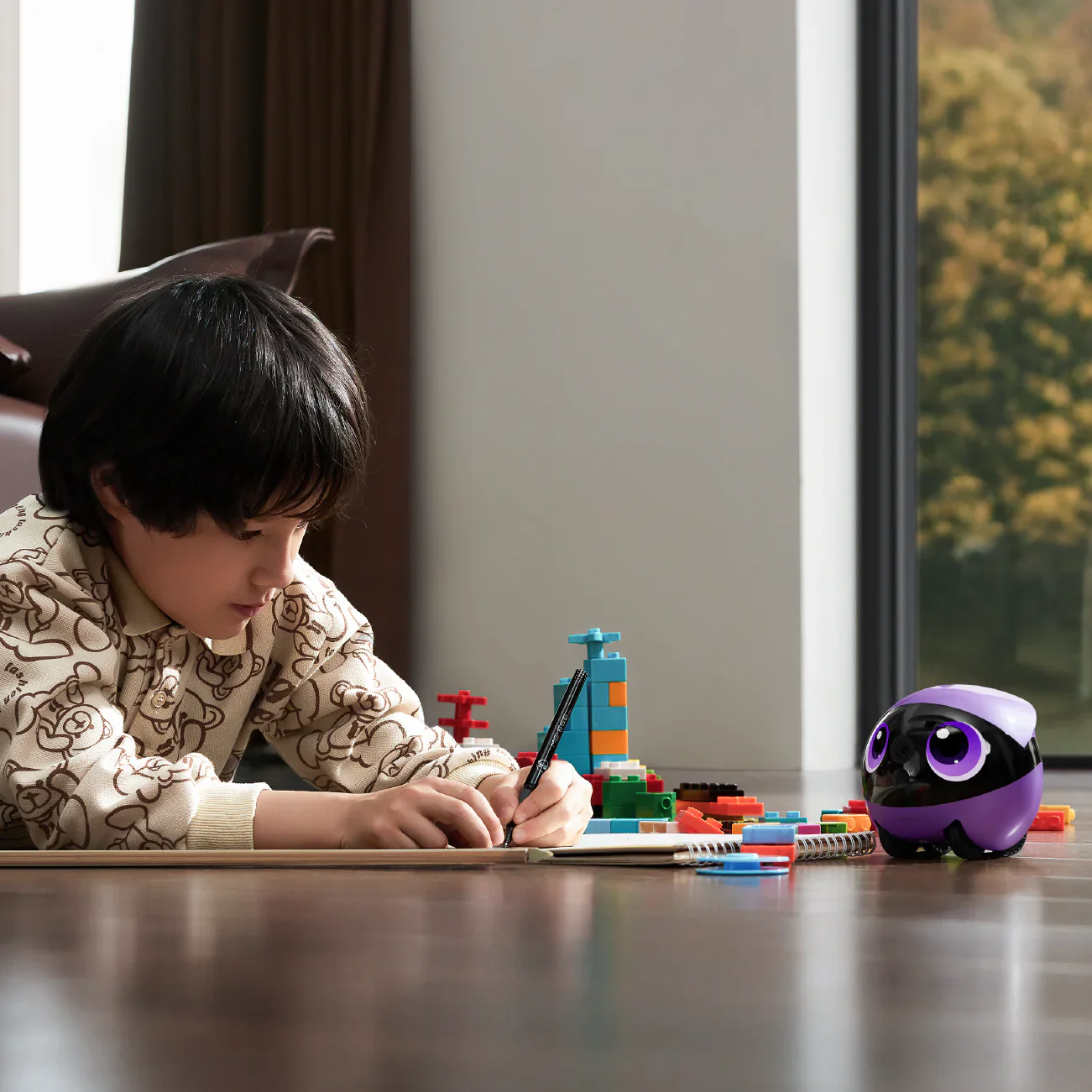 Enabot EBO Air 2 Plus FamilyBot Nebula Purple - Image 5