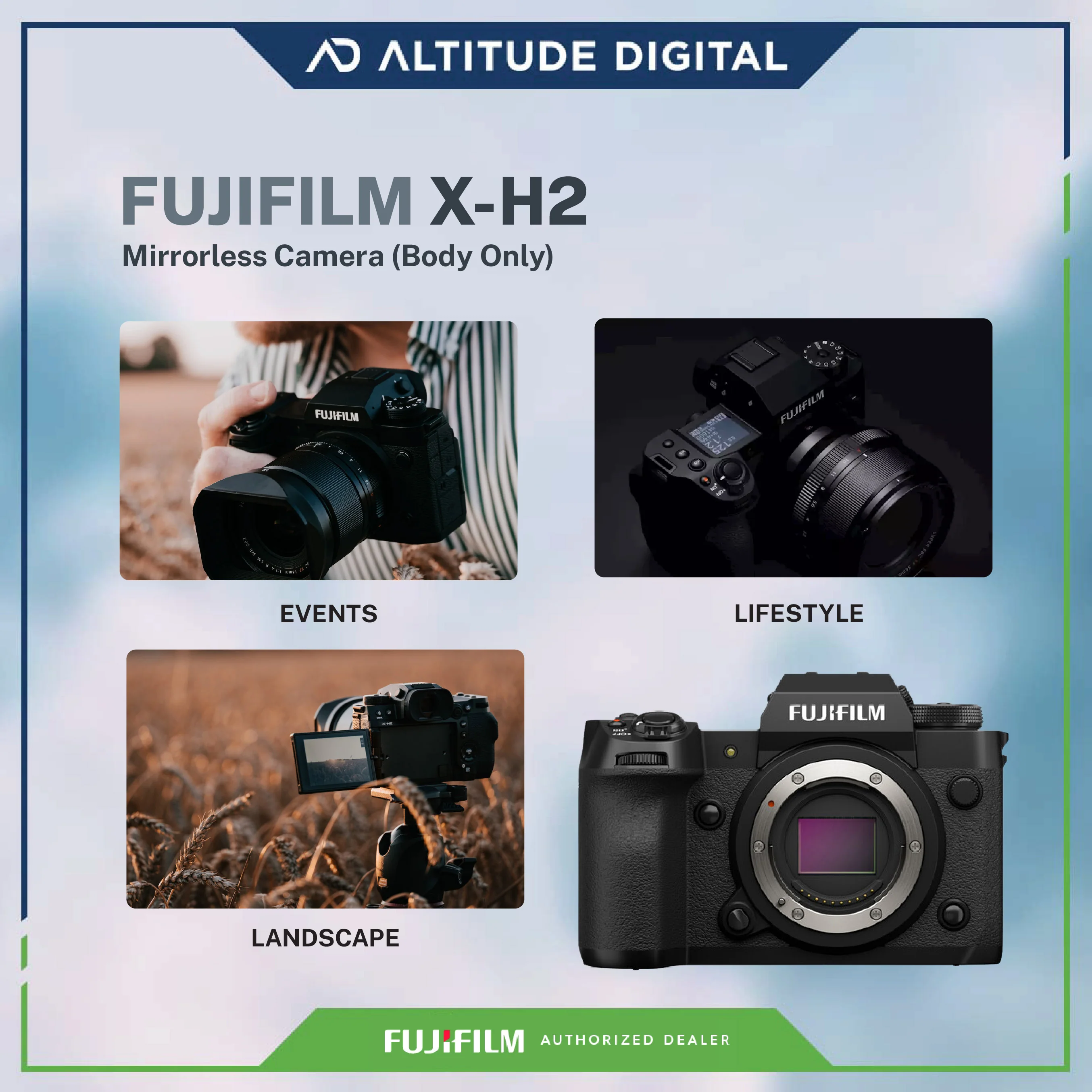 FUJIFILM X-H2 Mirrorless Camera - Image 3