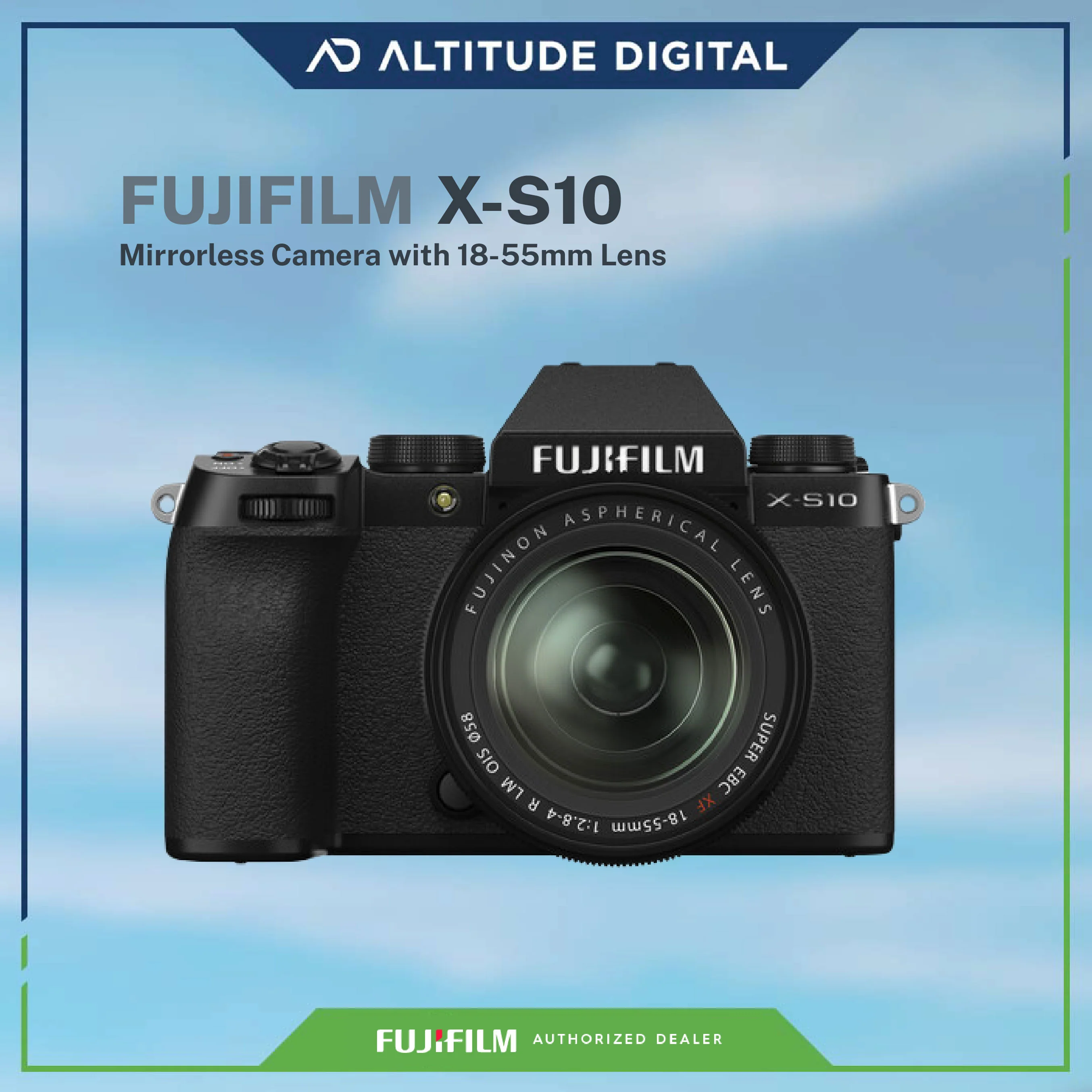 FUJIFILM X-S10 Mirrorless Camera with 18-55mm Lens - Image 3