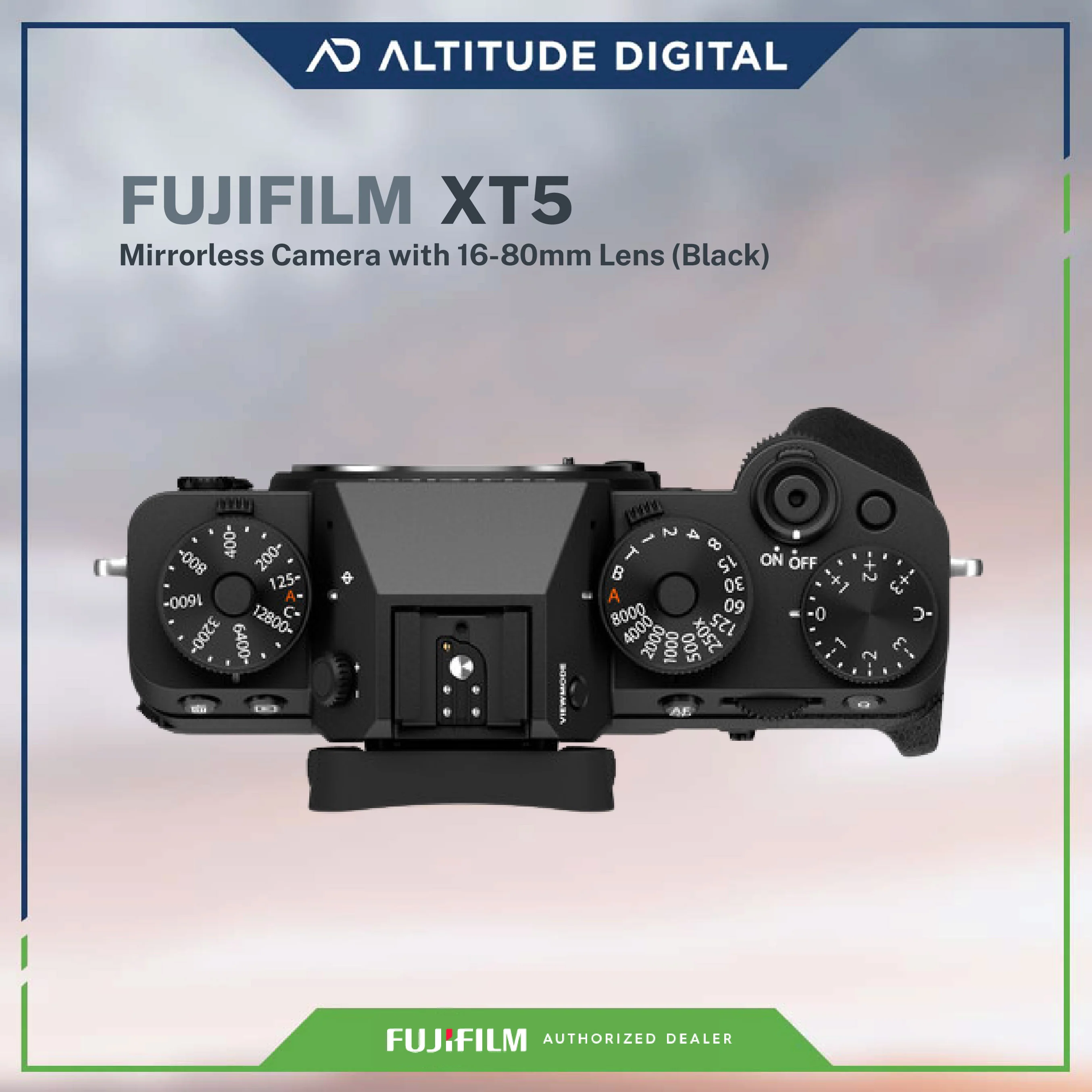 FUJIFILM X-T5 Mirrorless Camera with 16-80mm Lens (Black) - Image 4