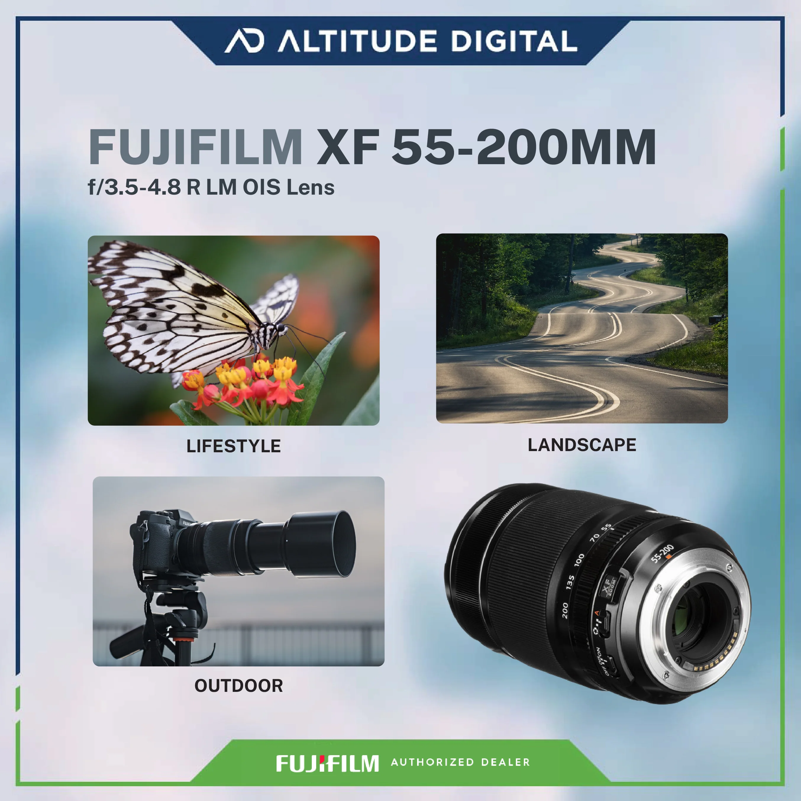 FUJIFILM XF 55-200mm f/3.5-4.8 R LM OIS Lens - Image 8