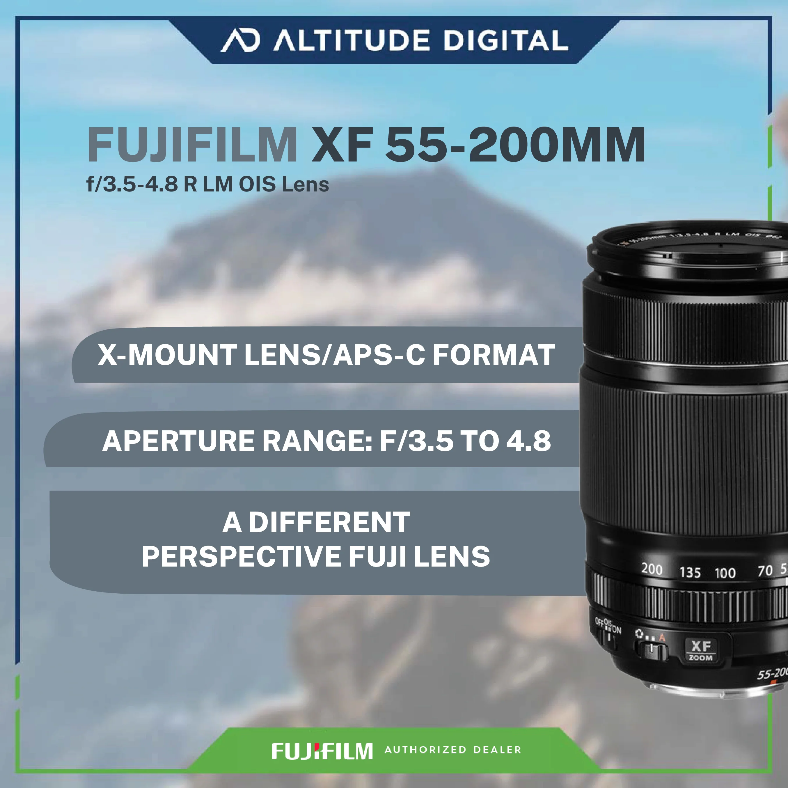 FUJIFILM XF 55-200mm f/3.5-4.8 R LM OIS Lens - Image 9