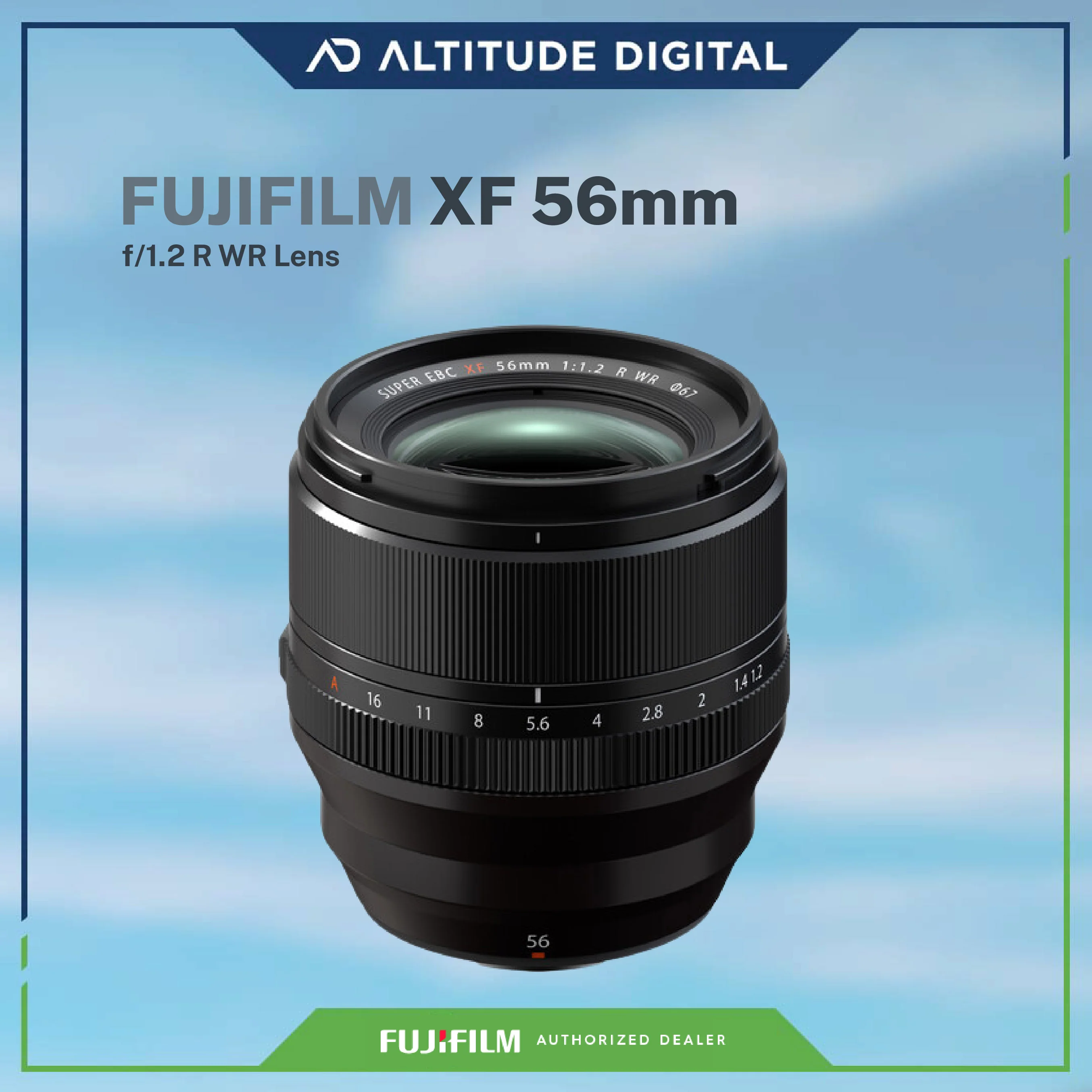 FUJIFILM XF 56mm f/1.2 R WR Lens - Image 3