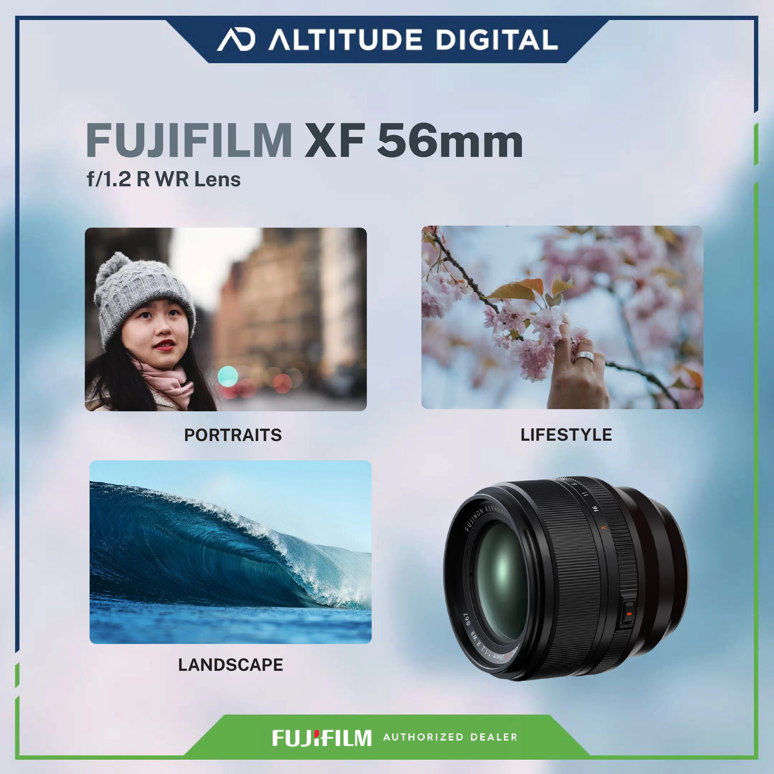 FUJIFILM XF 56mm f/1.2 R WR Lens - Image 8
