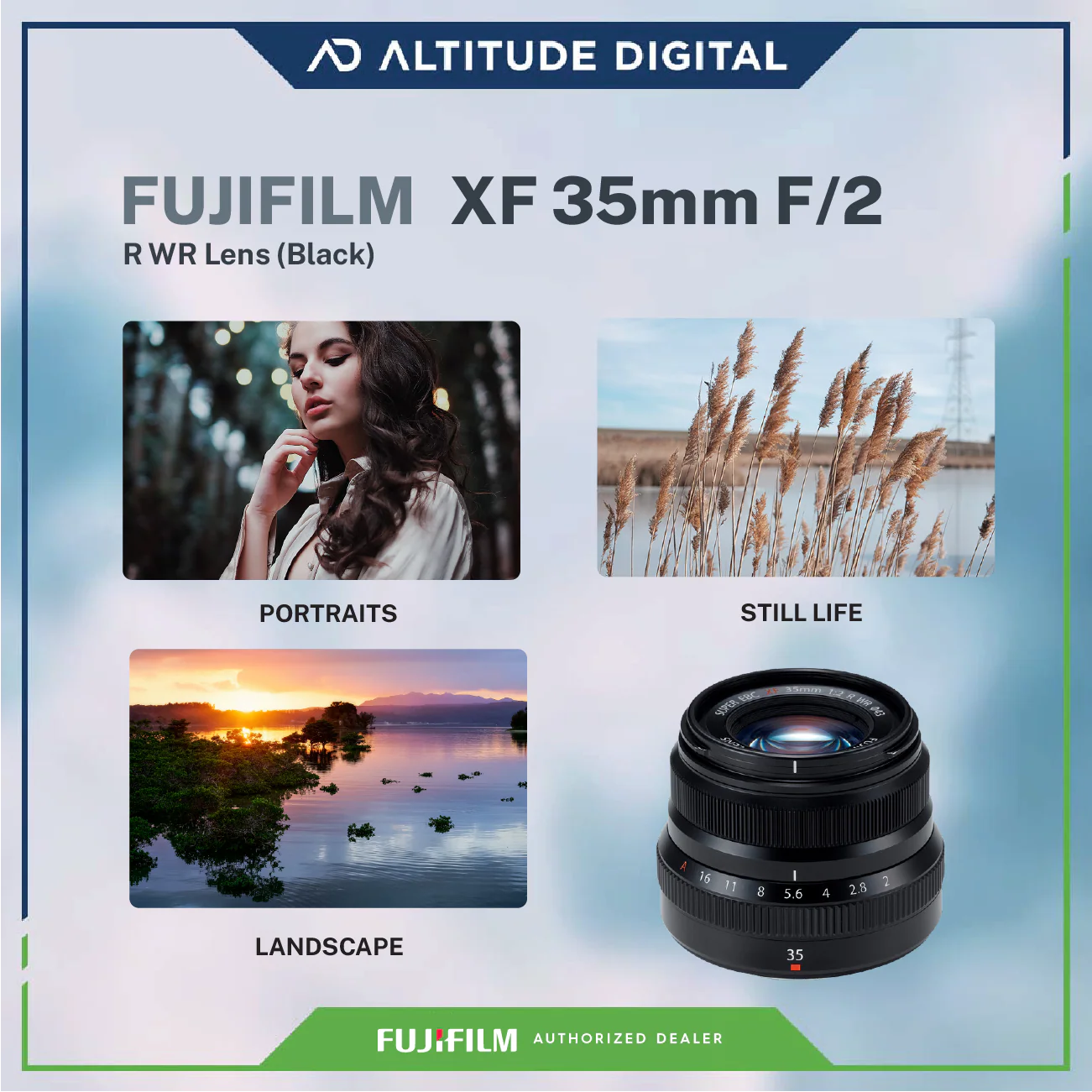 FUJIFILM XF35 F2 R WR - Black - Image 8