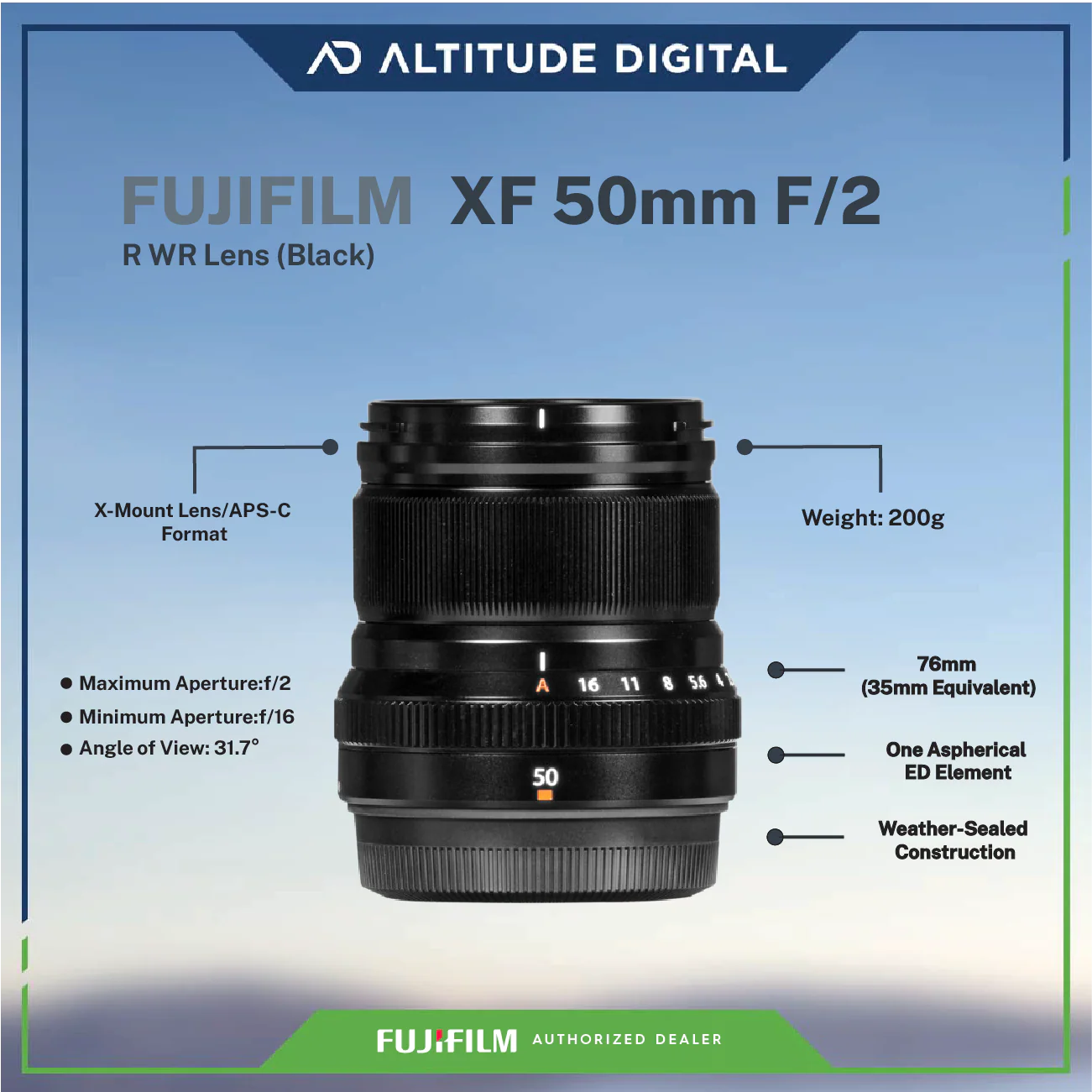 FUJIFILM XF50 F2 R WR - Image 7