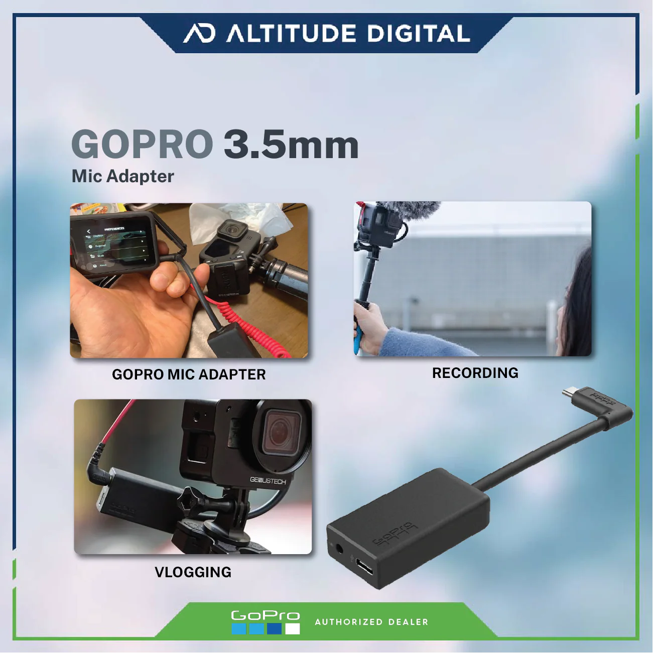 GoPro Pro 3.5mm Mic Adapter - Image 7