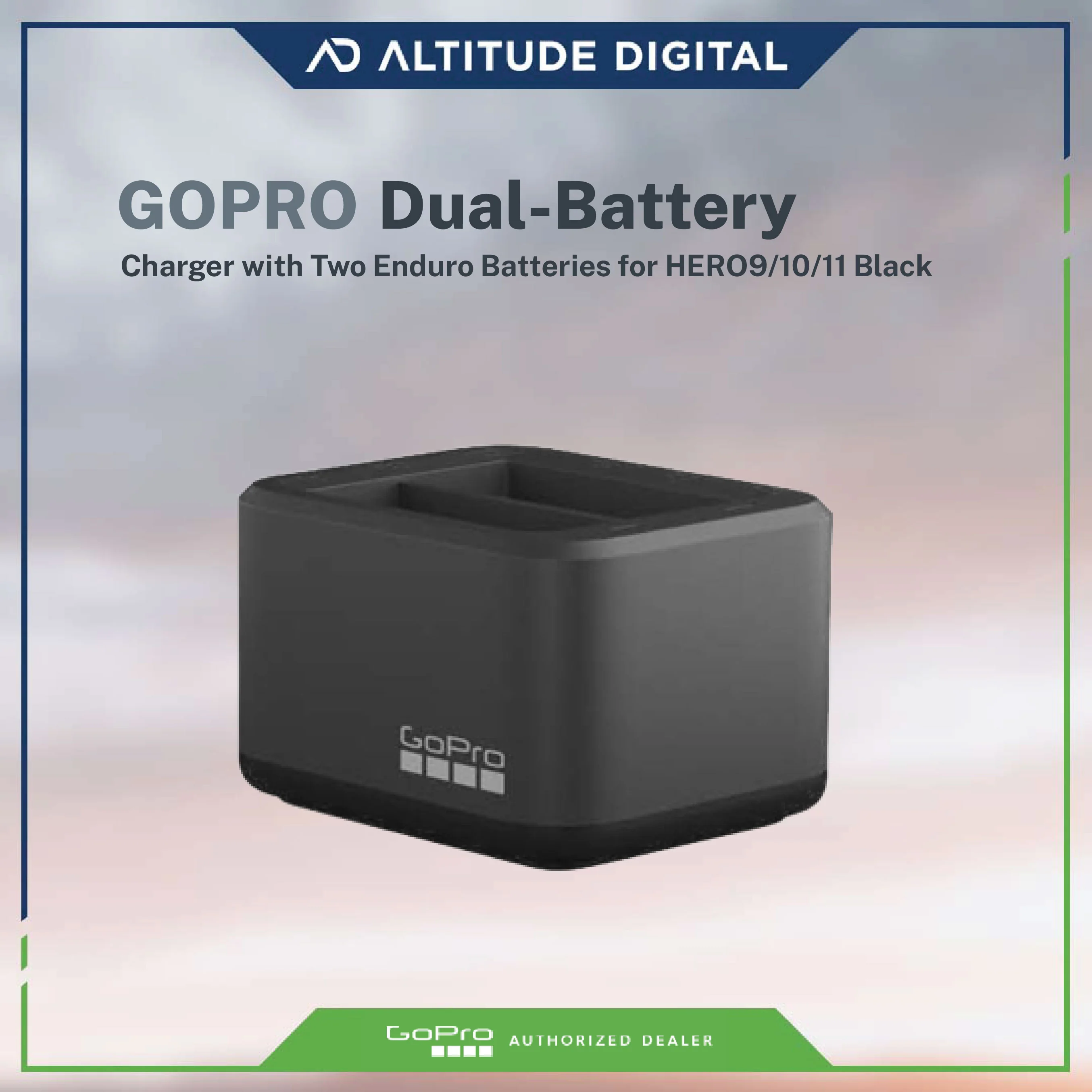 GoPro Dual Battery Charger + Enduro Batteries For Hero9/Hero10/Hero11/Hero12 - Image 5
