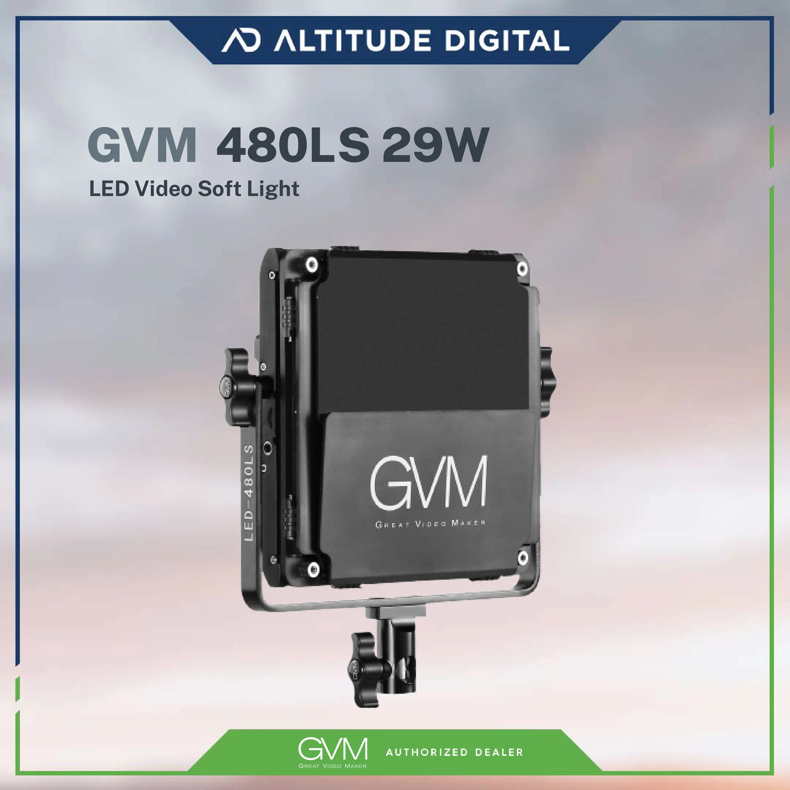 GVM 480LS 29W Bi-Color LED Panel - Image 4