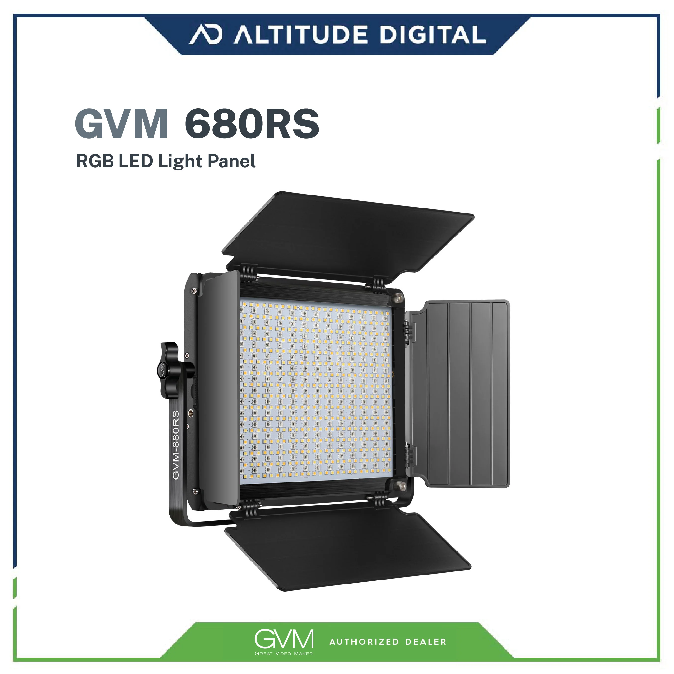 GVM 680RS 50W RGB LED Studio Video Light - Image 2