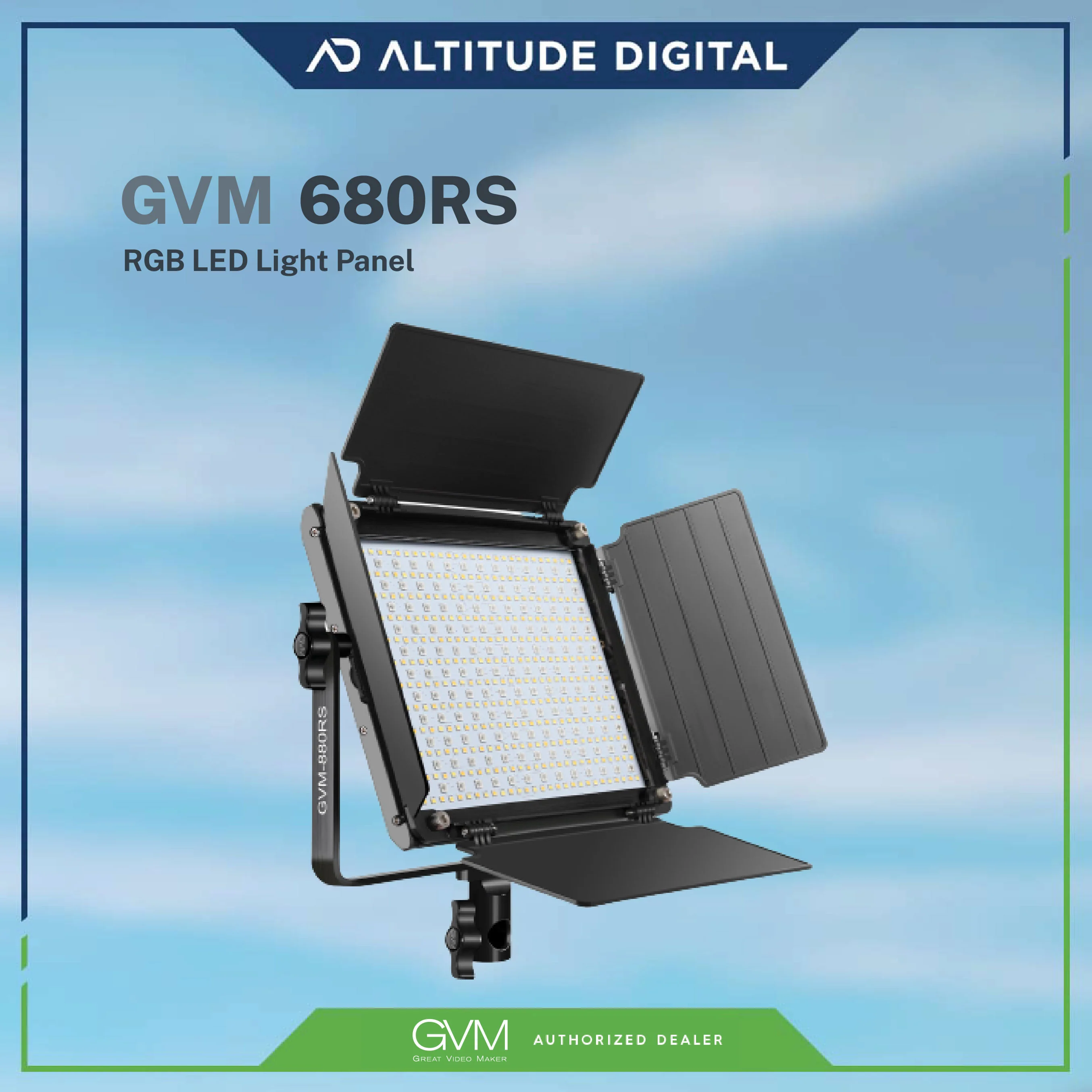 GVM 680RS 50W RGB LED Studio Video Light - Image 3