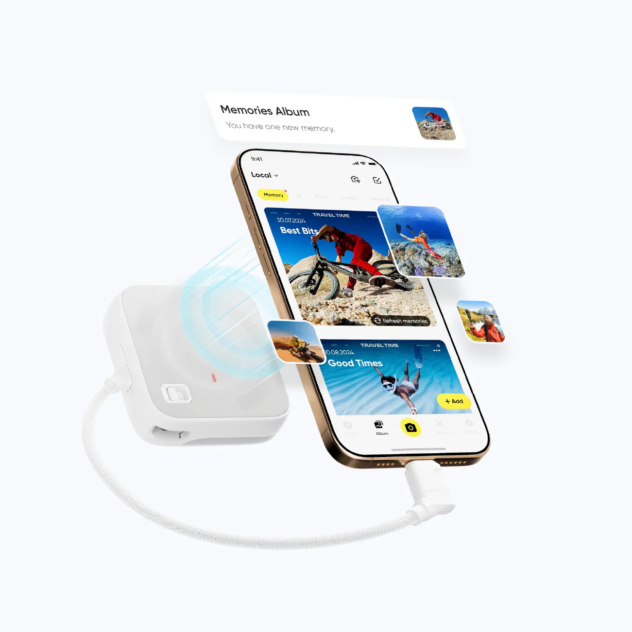 Insta360 2-in-1 Card Reader + Case - Image 6