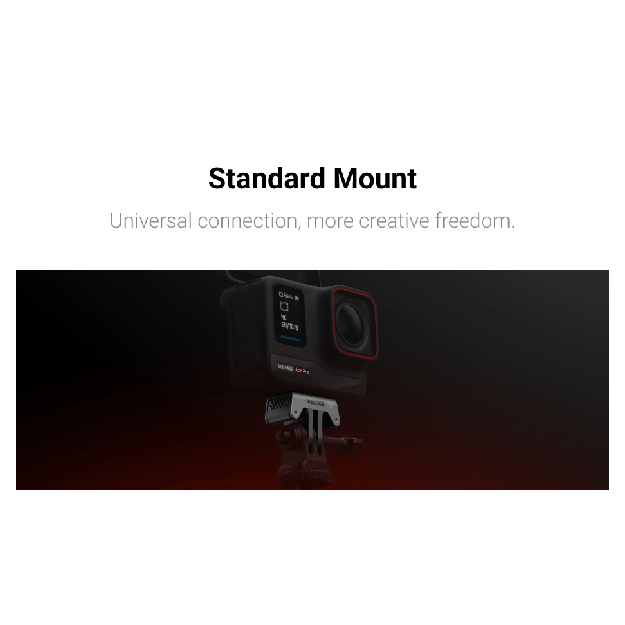 Insta360 Ace/Ace Pro Standard Mount - Image 3