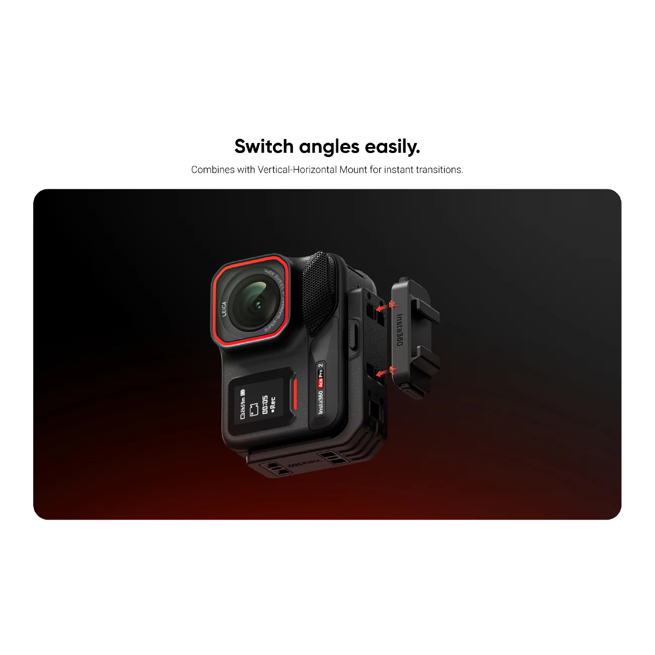 Insta360 Ace Pro 2/Ace Pro/Ace Quick Release Cold Shoe - Image 2