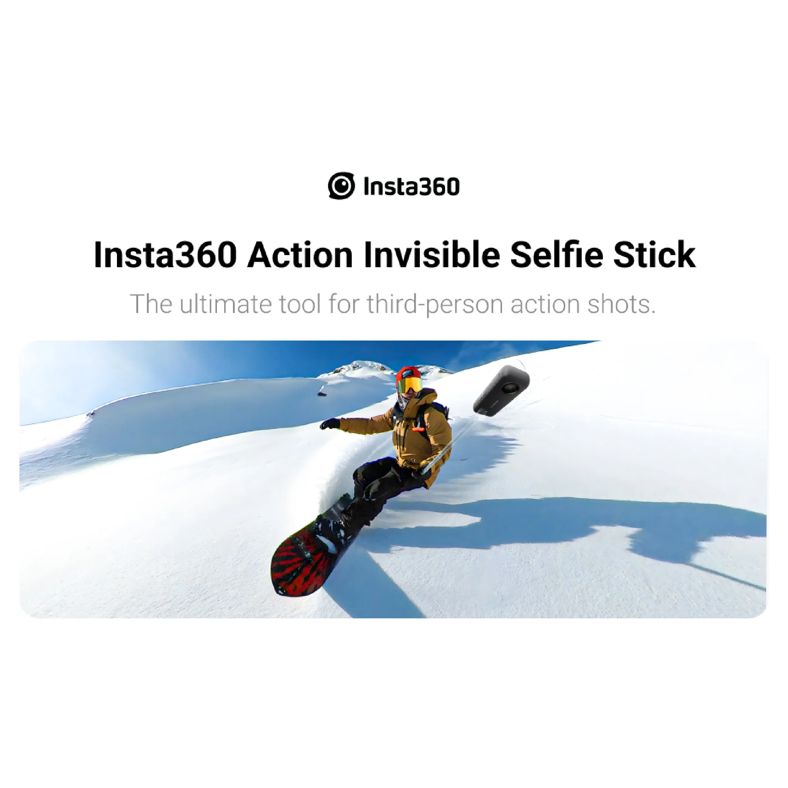Insta360 Action Invisible Selfie Stick - Image 2