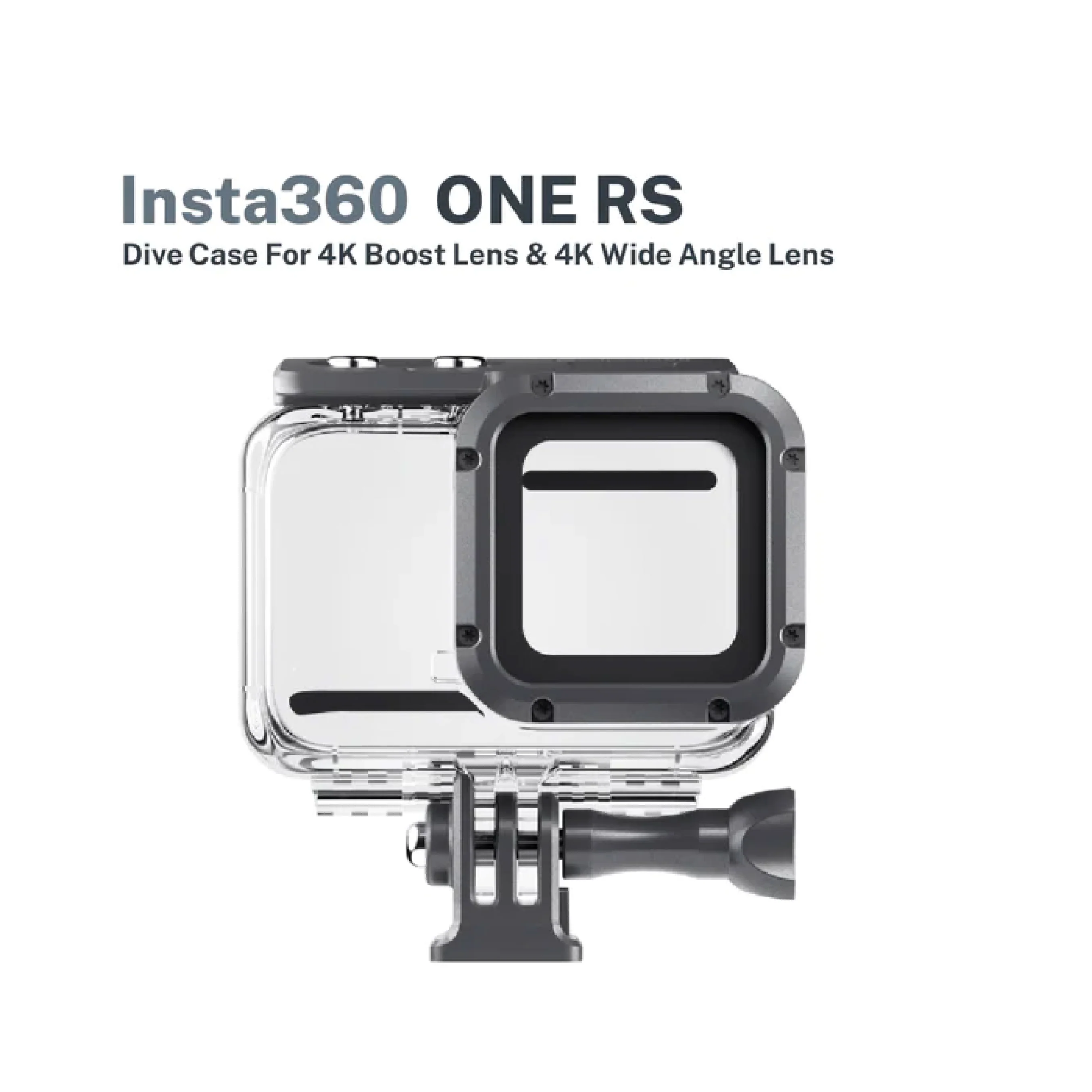 Insta360 Dive Case for ONE RS with 4K Boost Lens and 4K Wide-Angle Lens