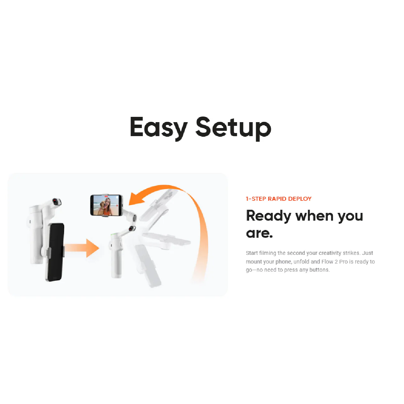 Insta360 Flow 2 Pro AI-Powered Gimbal - Image 3
