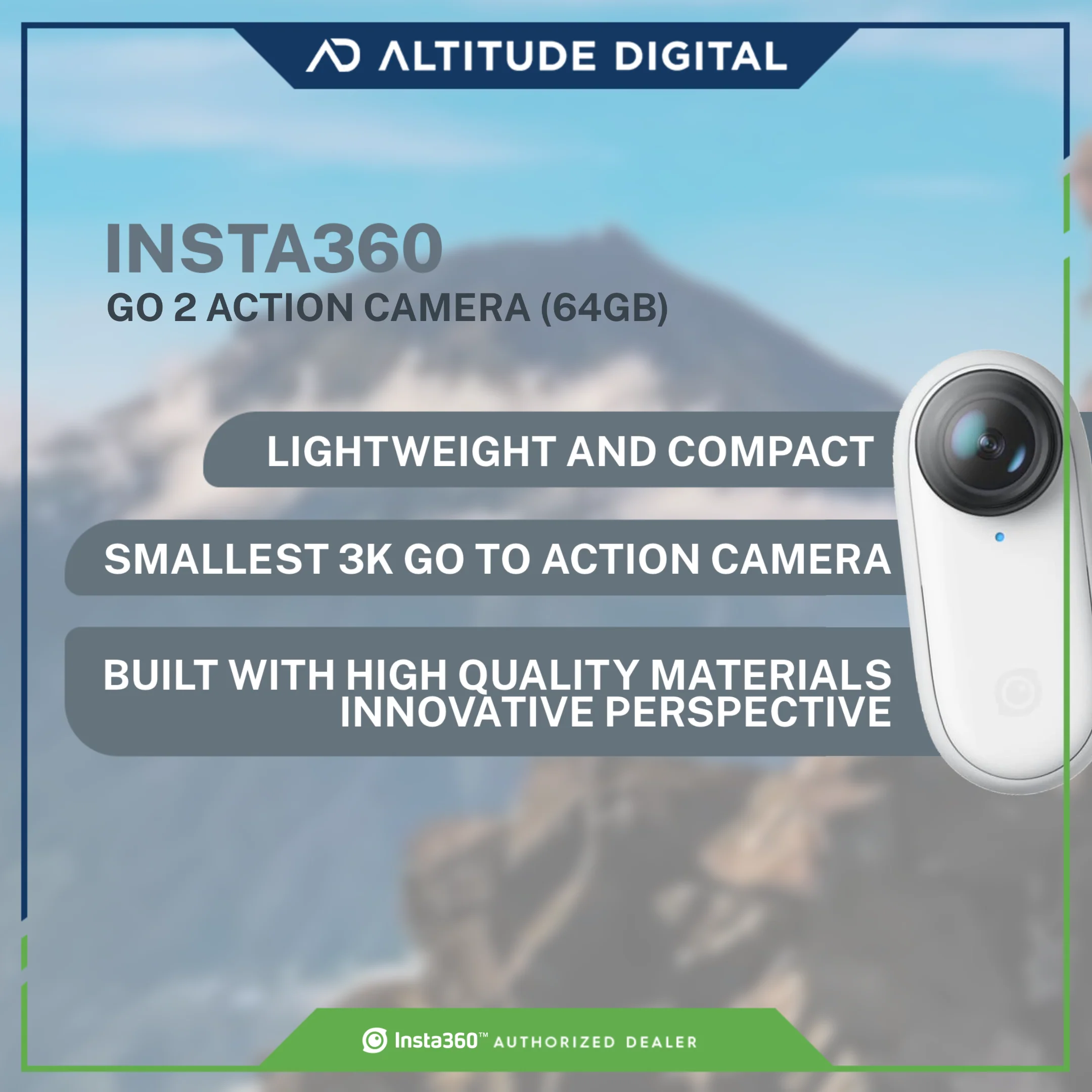 Insta360 GO 2 Action Camera (64GB) w/ FREE GO 2 lens guard - Image 5