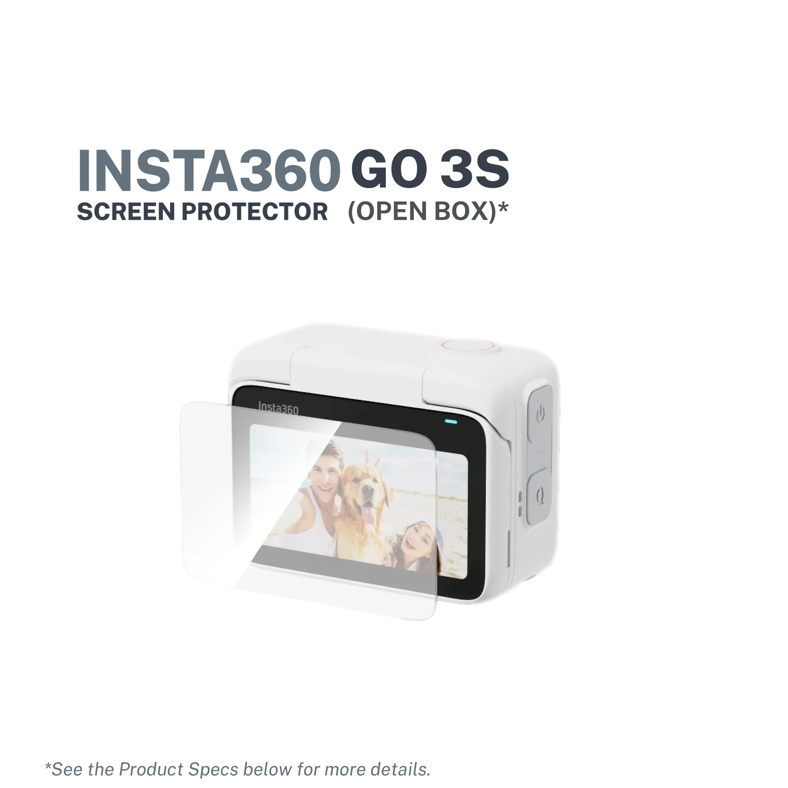 Insta360 GO 3/GO 3S Screen Protector (Open Box)