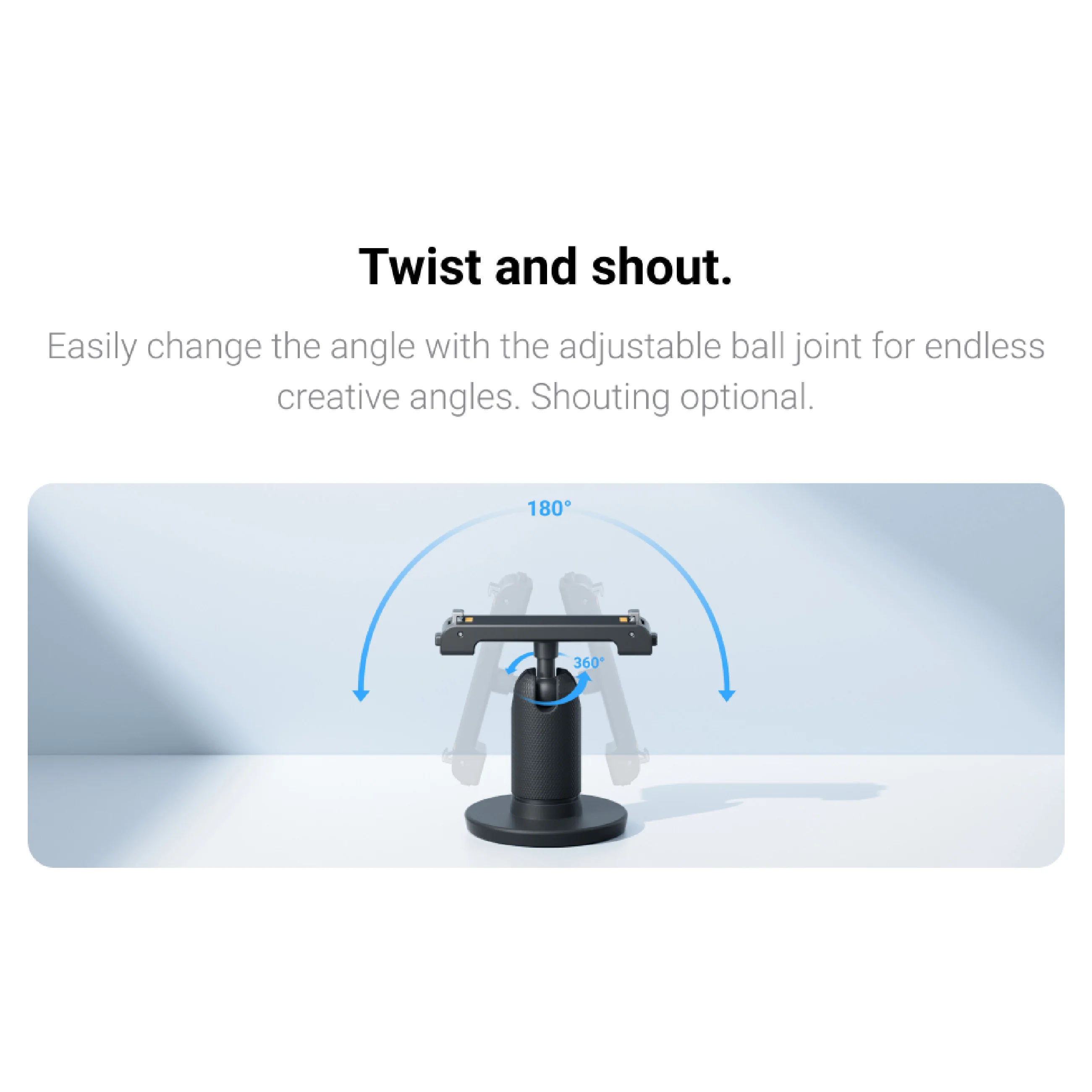 Insta360 GO 3/ GO 3S Pivot Stand - Image 3