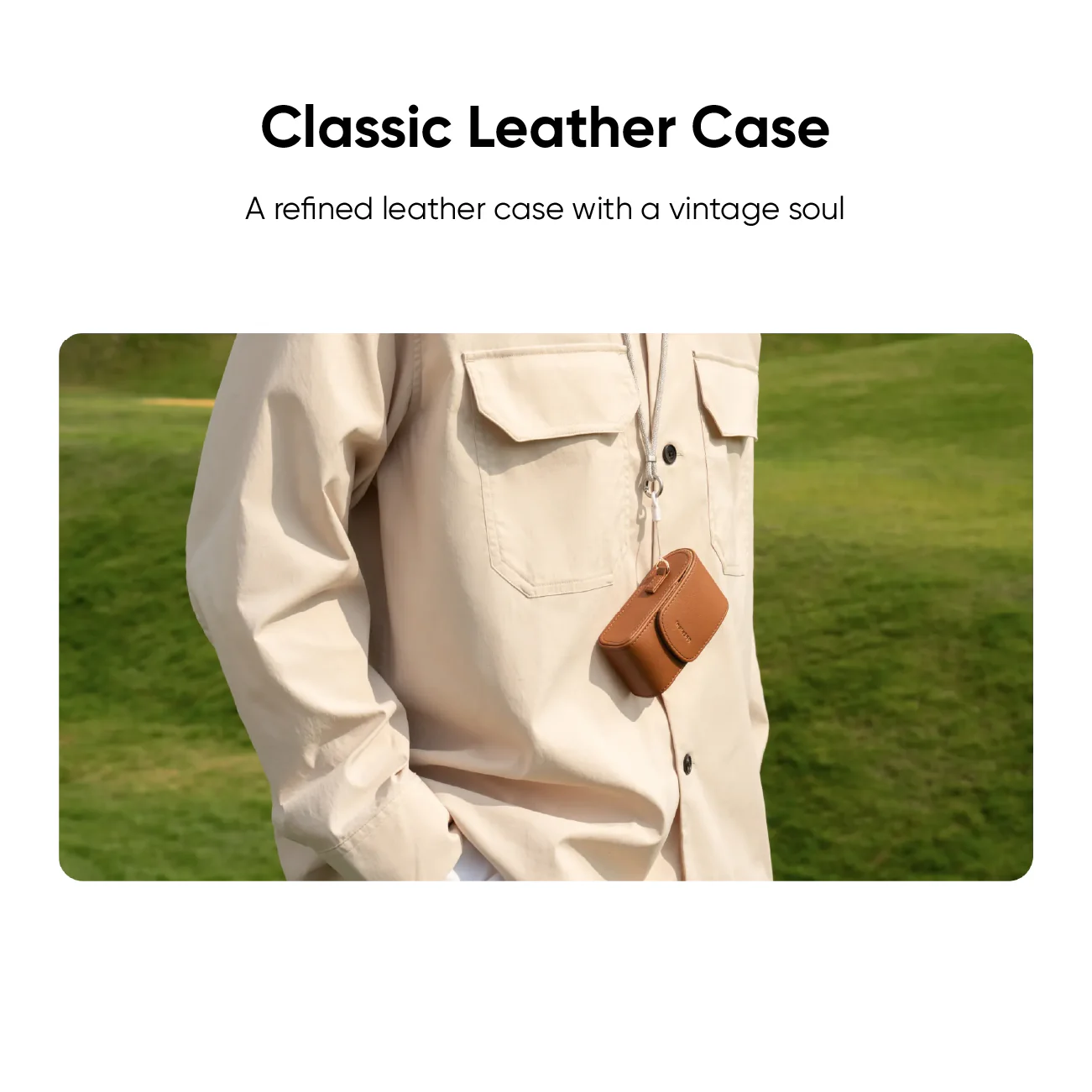 Insta360 GO 3S Classic Leather Case - Image 2