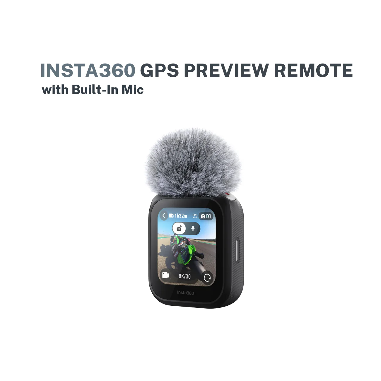 Insta360 GPS Preview Remote with Built-In Mic