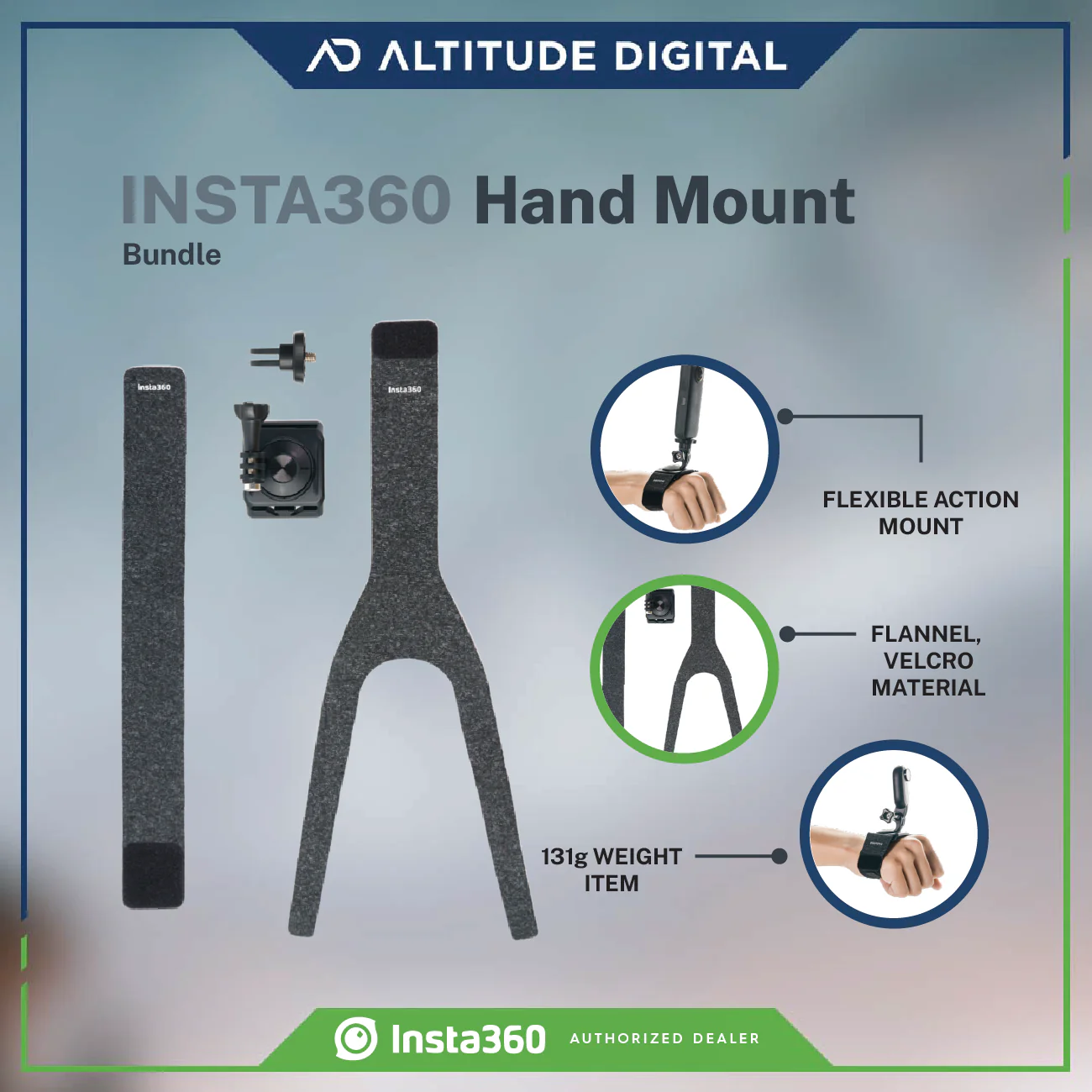 Insta360 Hand Mount Bundle - Image 5