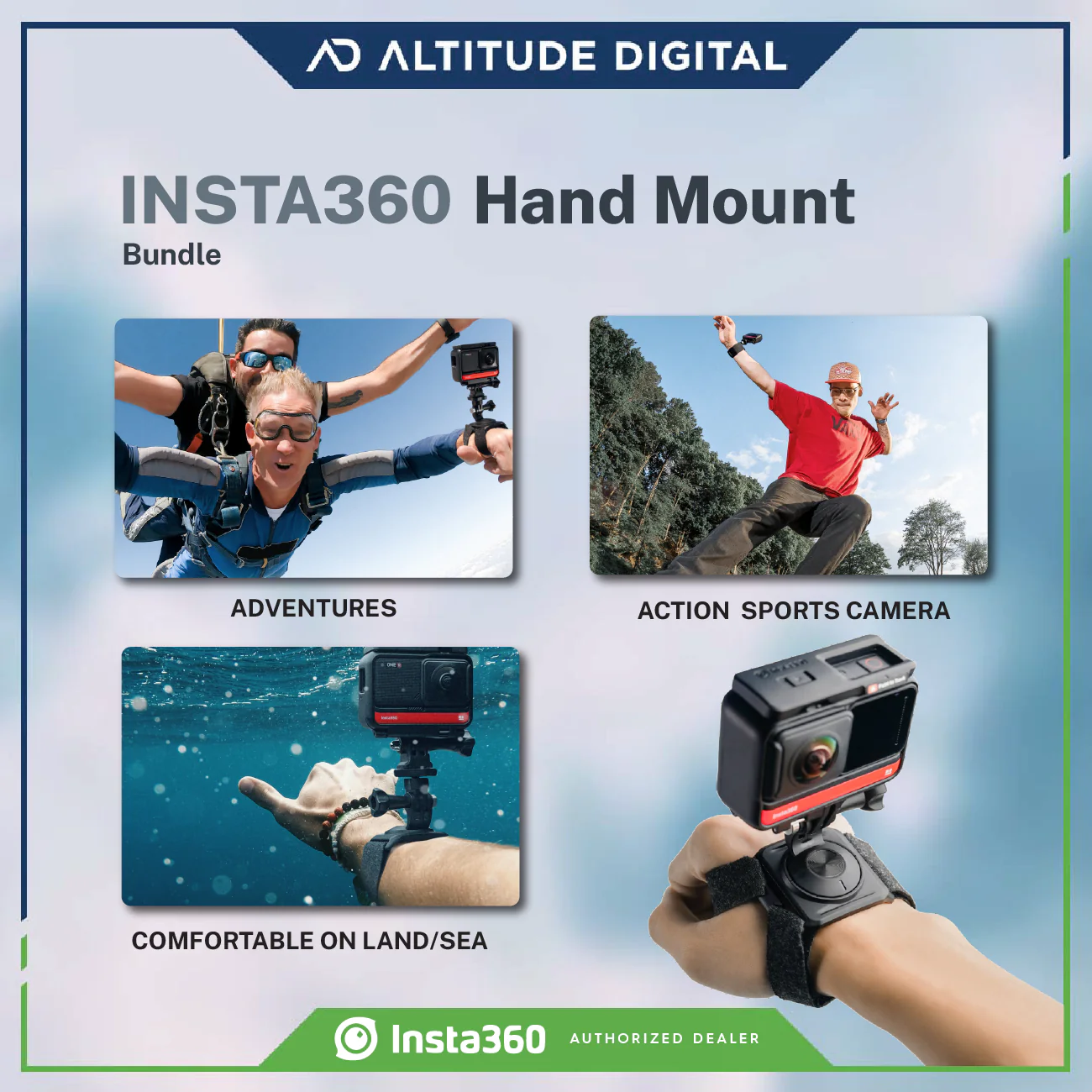 Insta360 Hand Mount Bundle - Image 6
