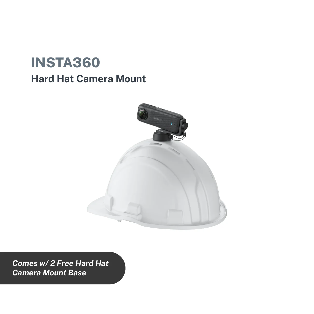 Insta360 Hard Hat Camera Mount