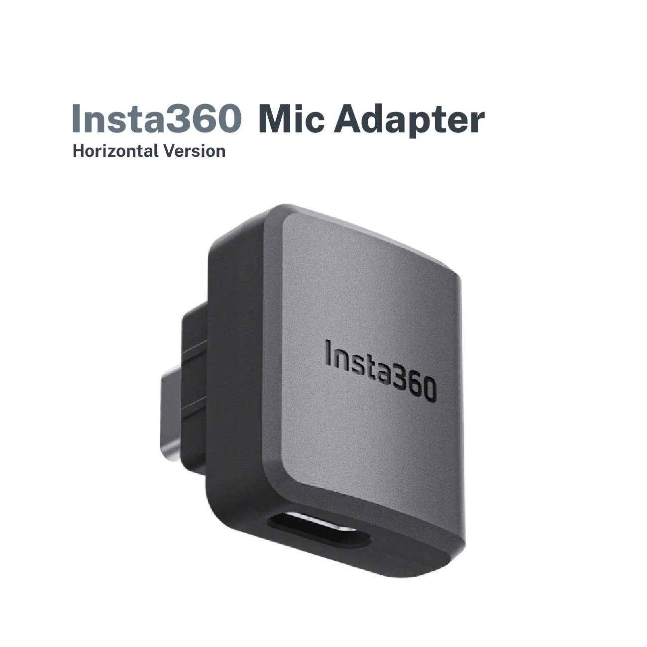 Insta360 ONE RS Mic Adapter (Horizontal Version)
