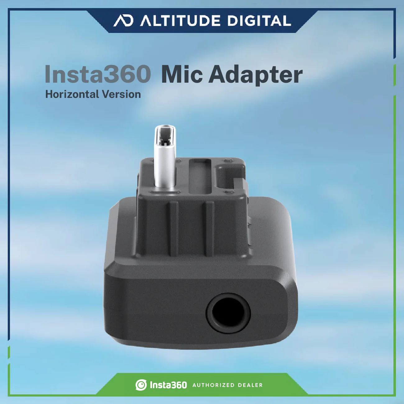 Insta360 ONE RS Mic Adapter (Horizontal Version) - Image 3
