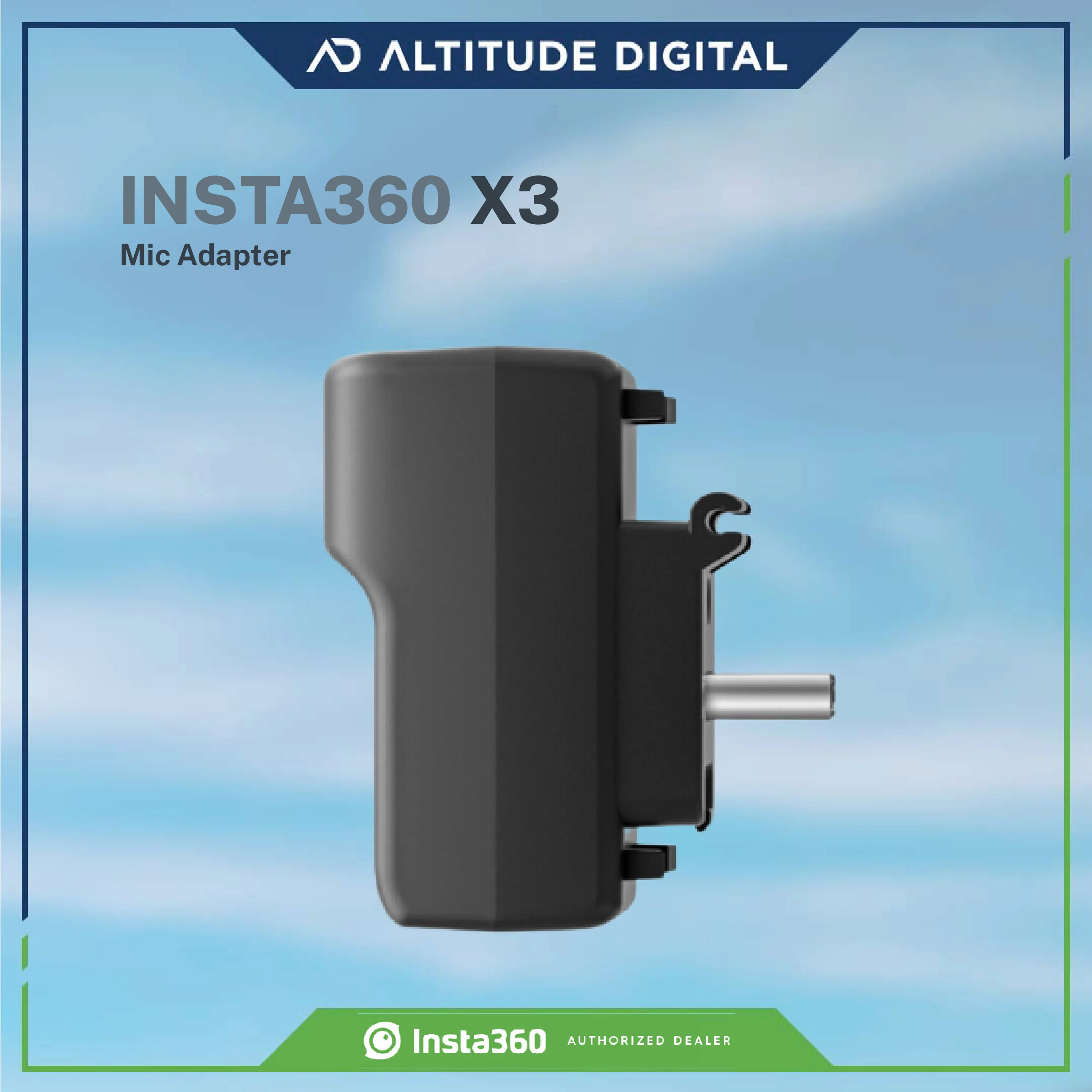 Insta360 Microphone Adapter for X3 - Image 3